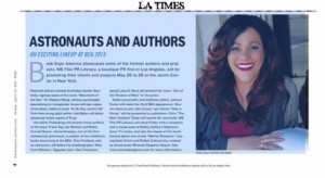 Astronauts and Authors LA Times